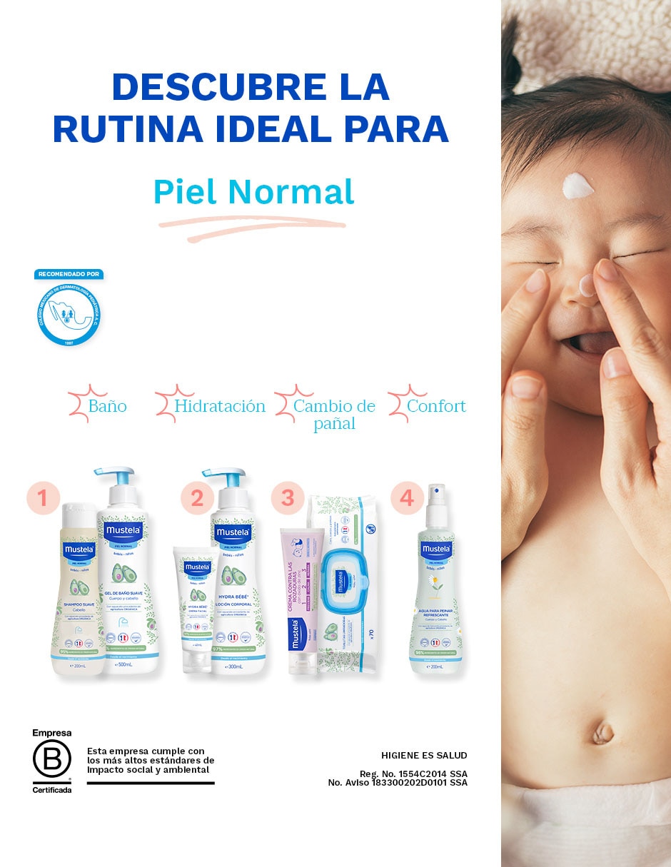 Loción Mustela unisex