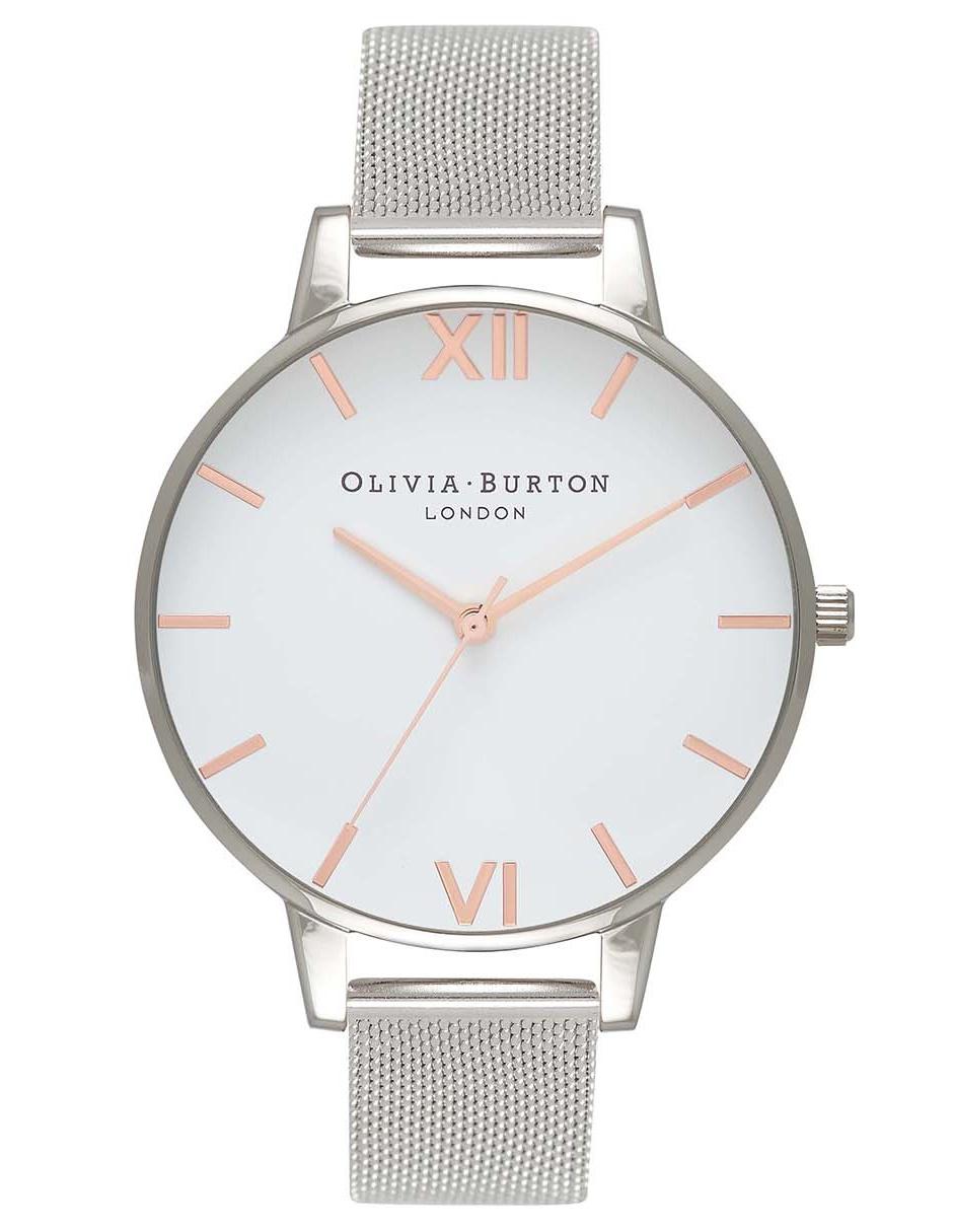 Reloj White Dial Big Dial para mujer OB16BD97