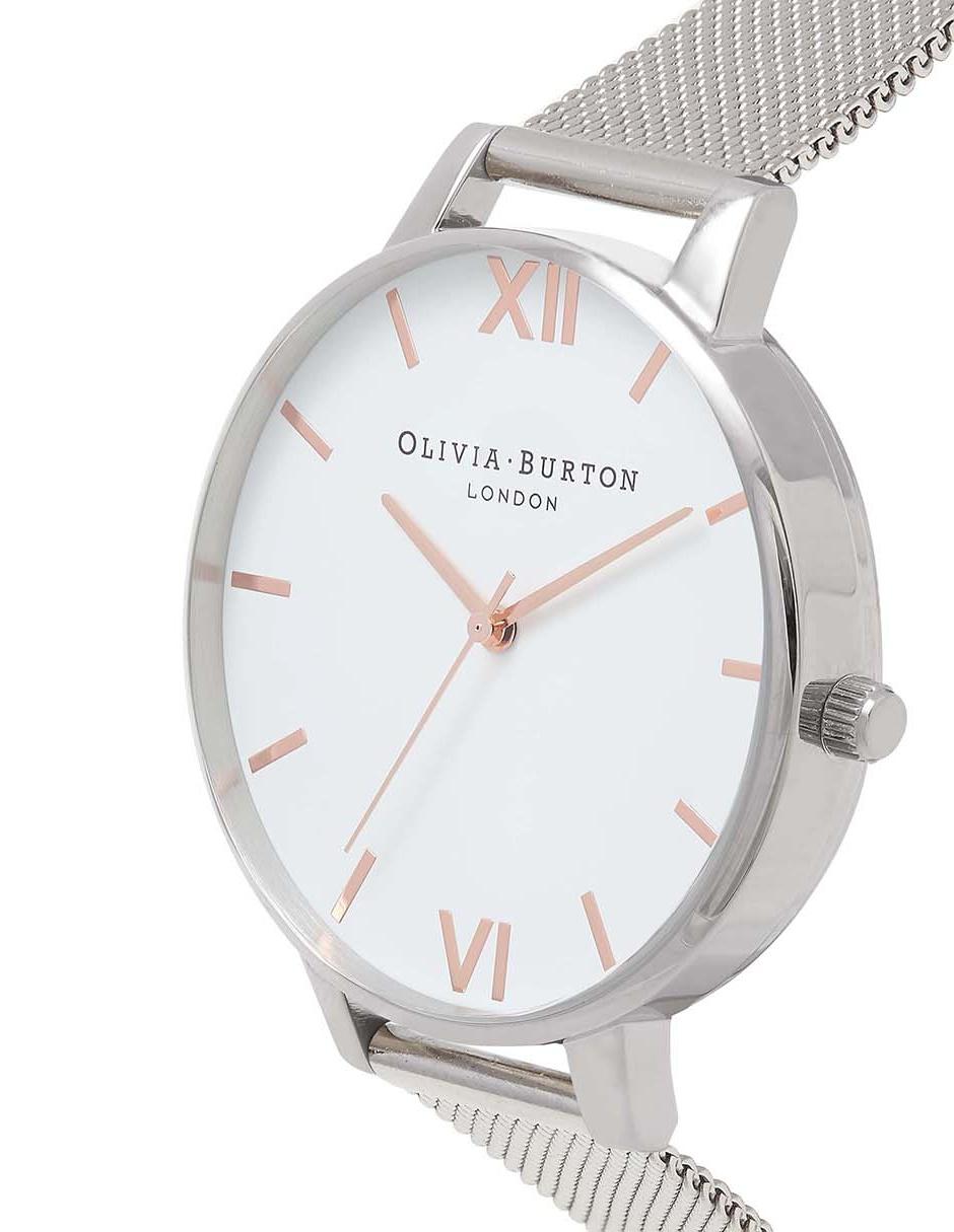 Reloj White Dial Big Dial para mujer OB16BD97 2