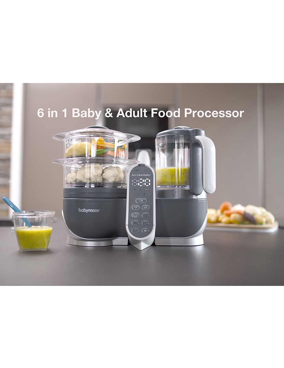 Set procesador de alimentos Duo Meal Station cuchillas de acero inoxidable 5