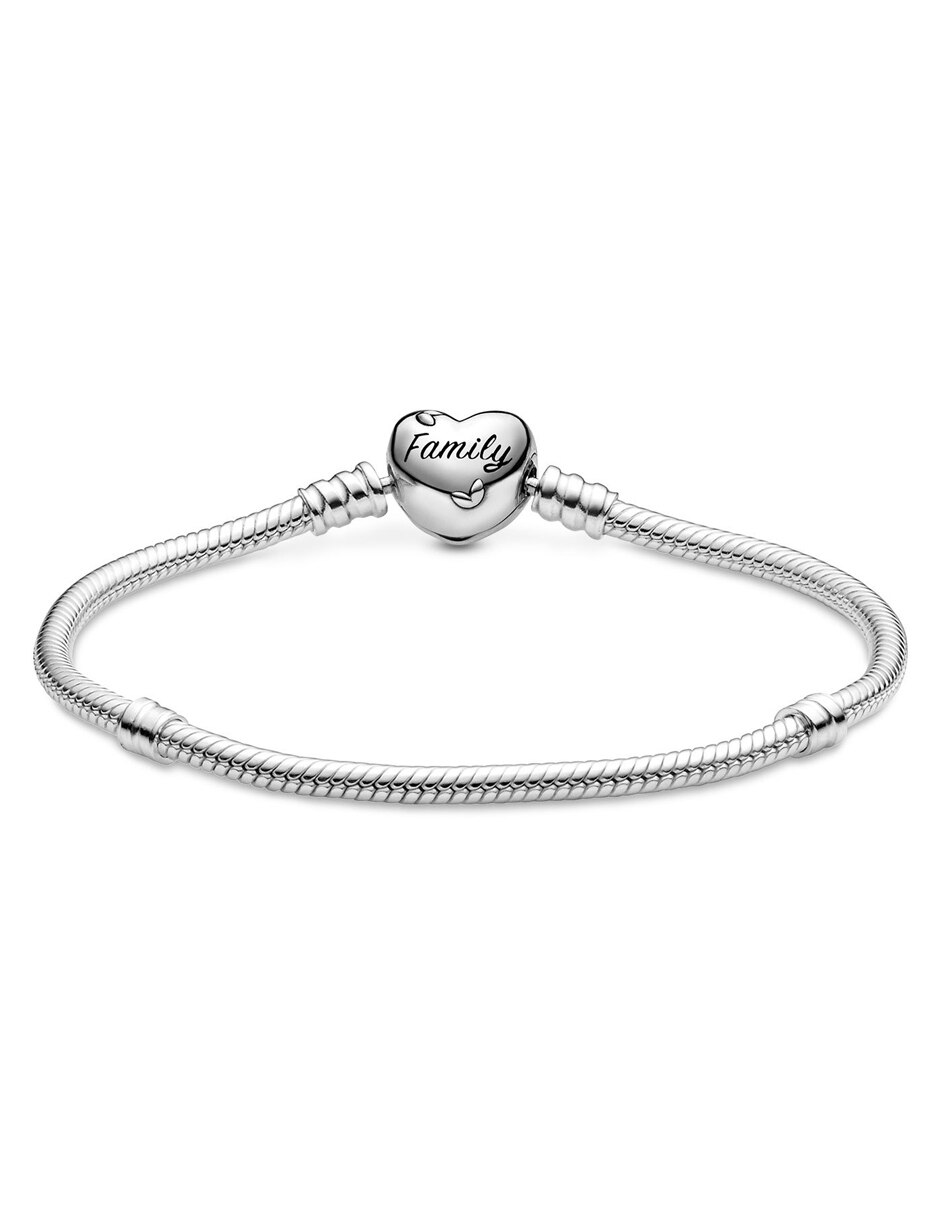 Brazalete de plata acabado lustre 2