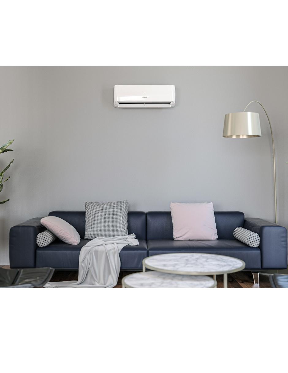 Aire acondicionado mini split Whirlpool frío 11000 BTU SWA3020Q 230 V