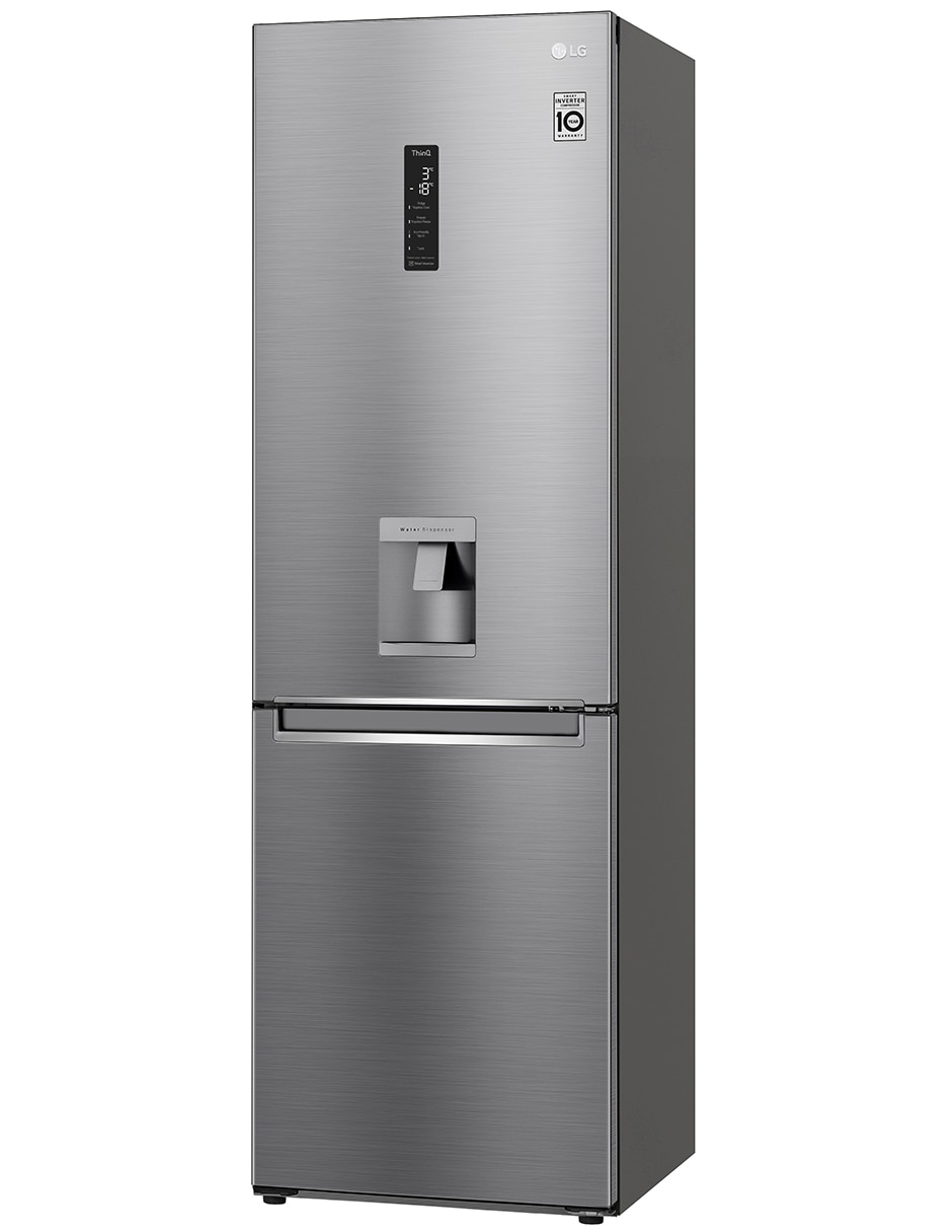 Refrigerador bottom mount LG 12 pies cúbicos inverter y no frost LB37SPP/GB37SPP