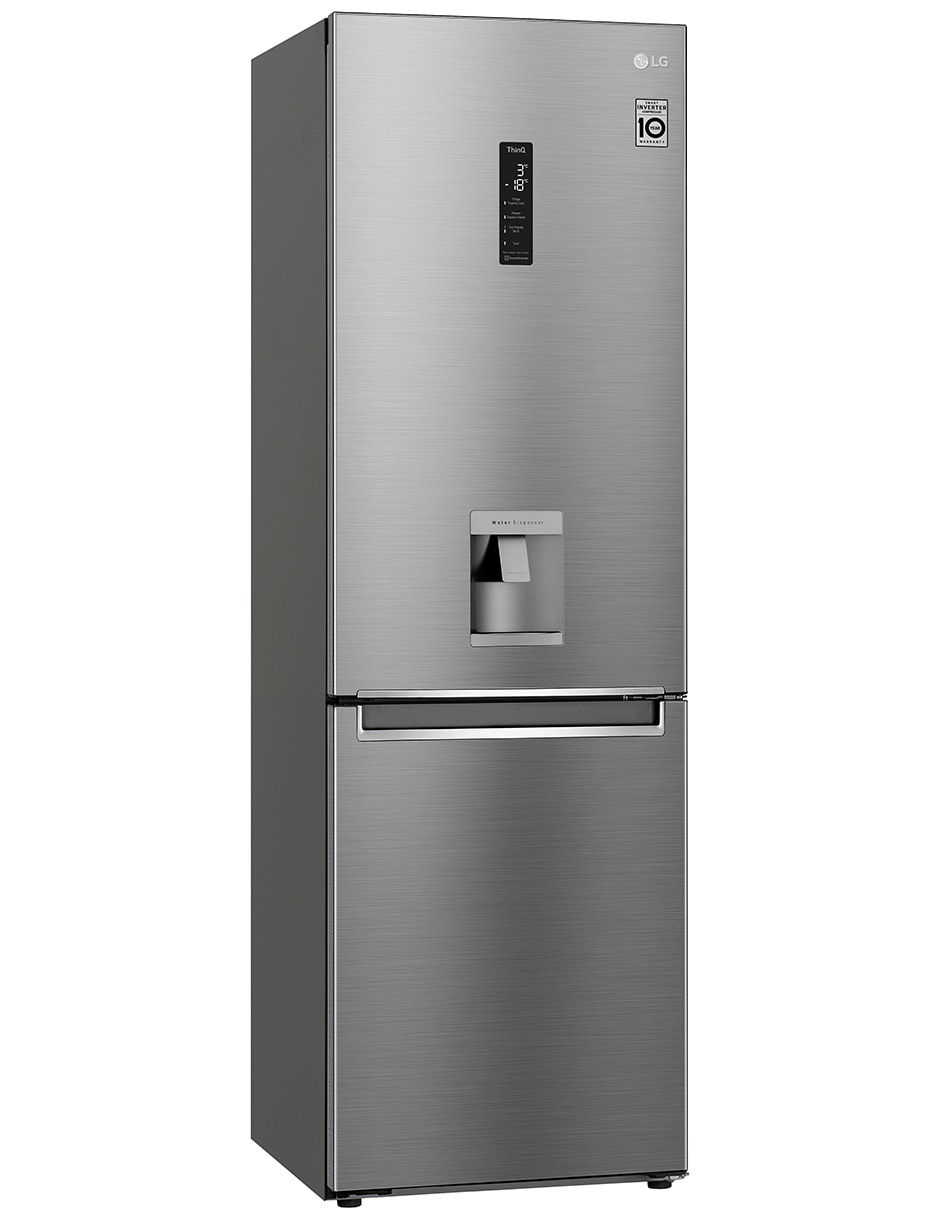 Refrigerador bottom mount LG 12 pies cúbicos inverter y no frost LB37SPP/GB37SPP