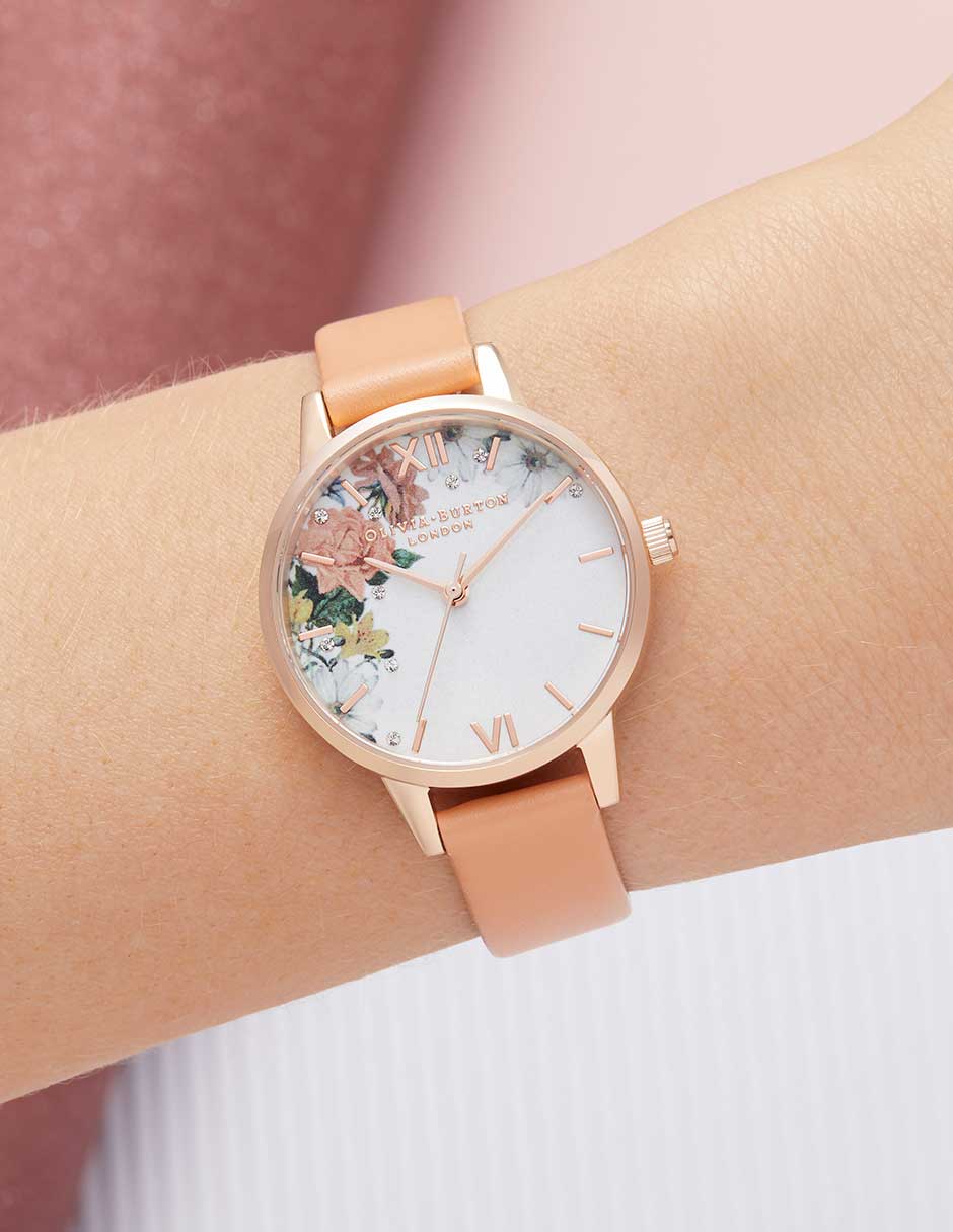 Reloj Sparkle Floral para mujer OB16BF30