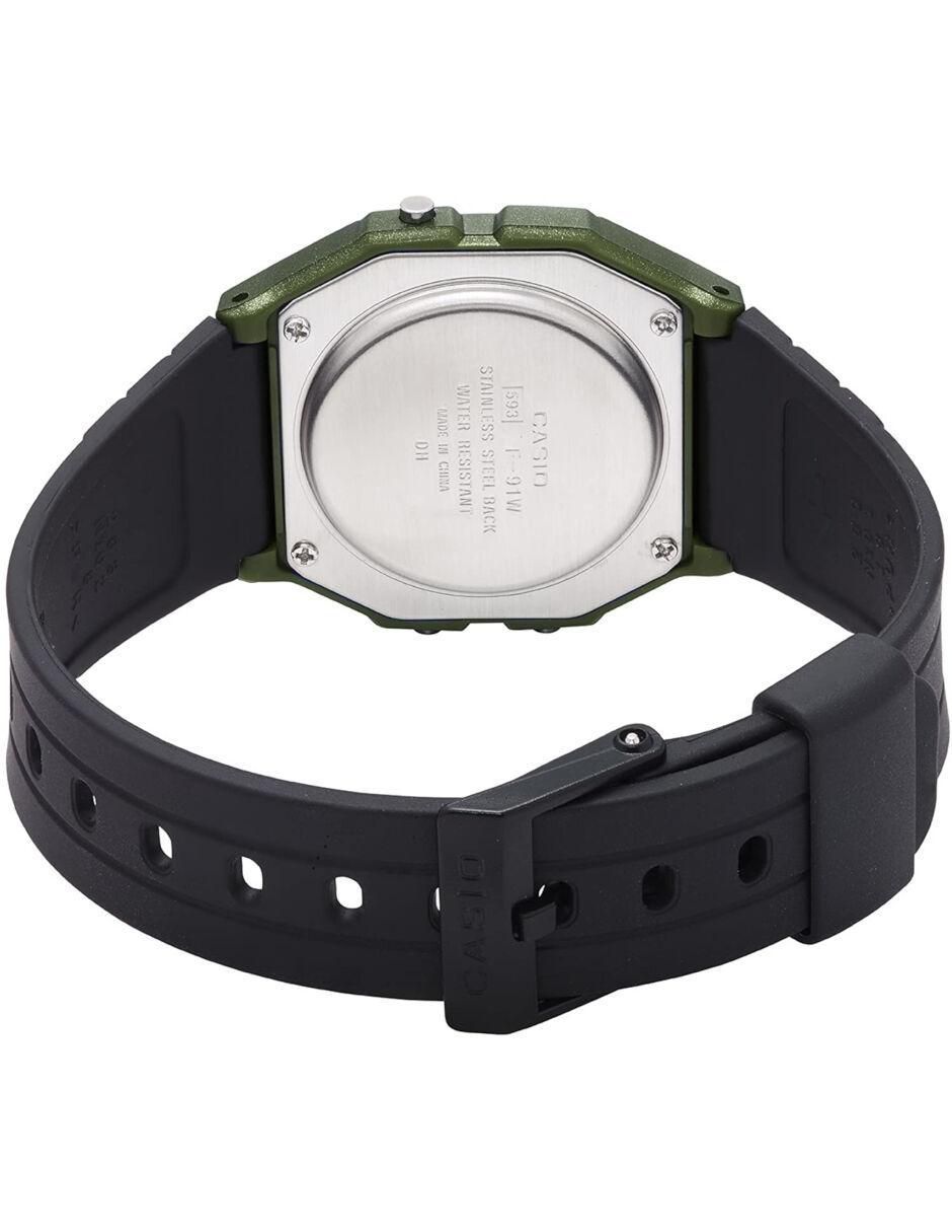 Reloj F-91Wm para hombre F-91WM-1BCF