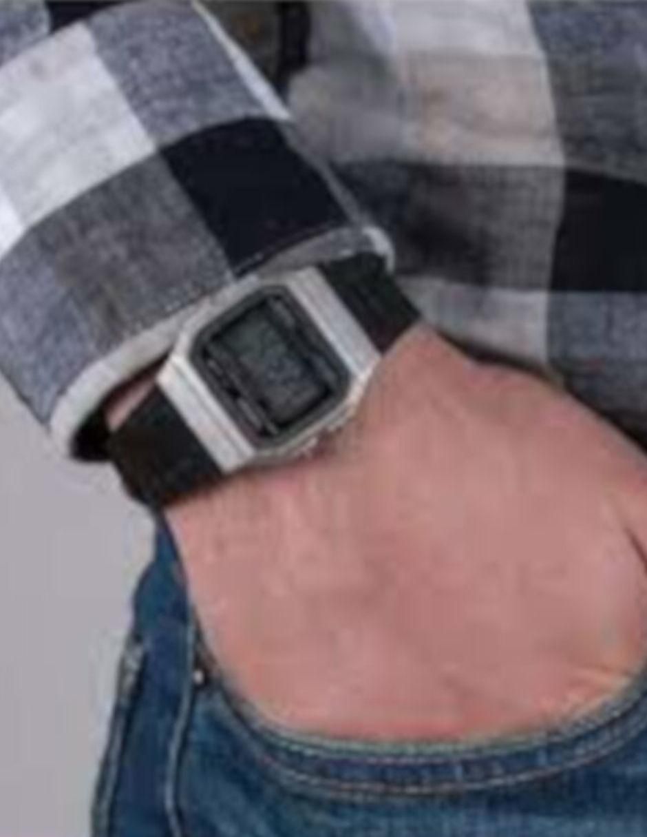 Reloj F-91Wm para hombre F-91WM-1BCF