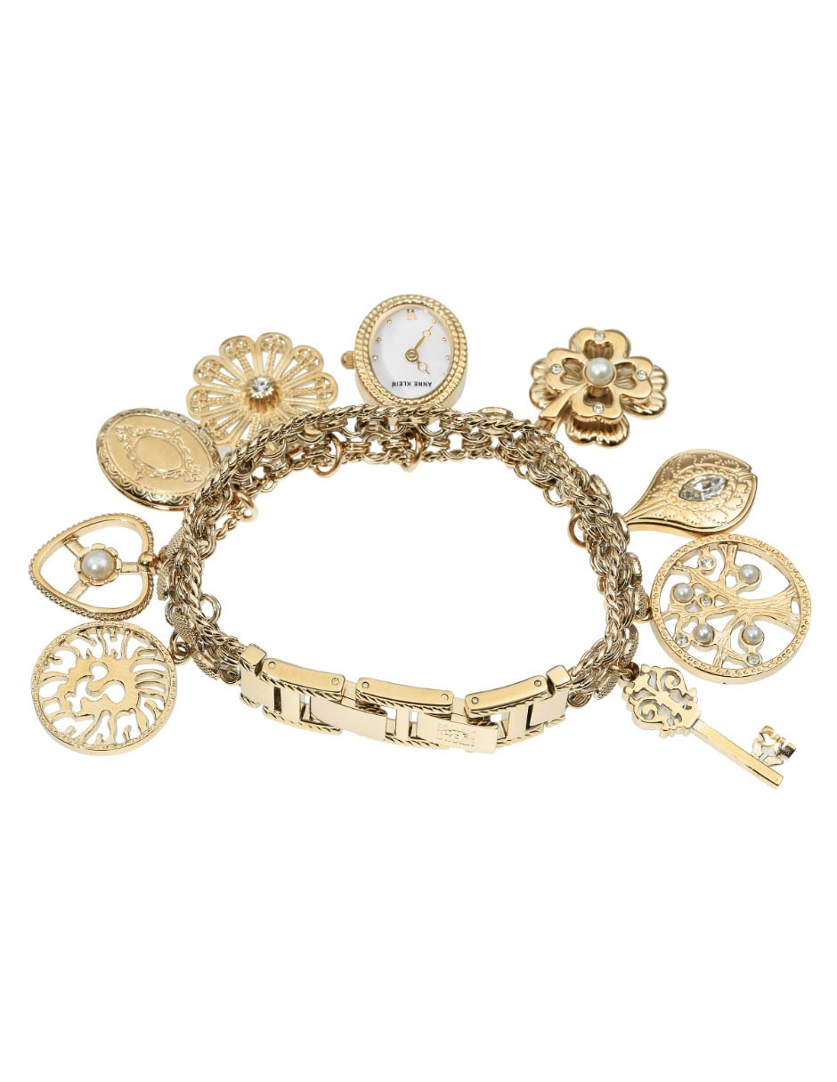 Reloj Anne Klein Gold collection para mujer 108096CHCM