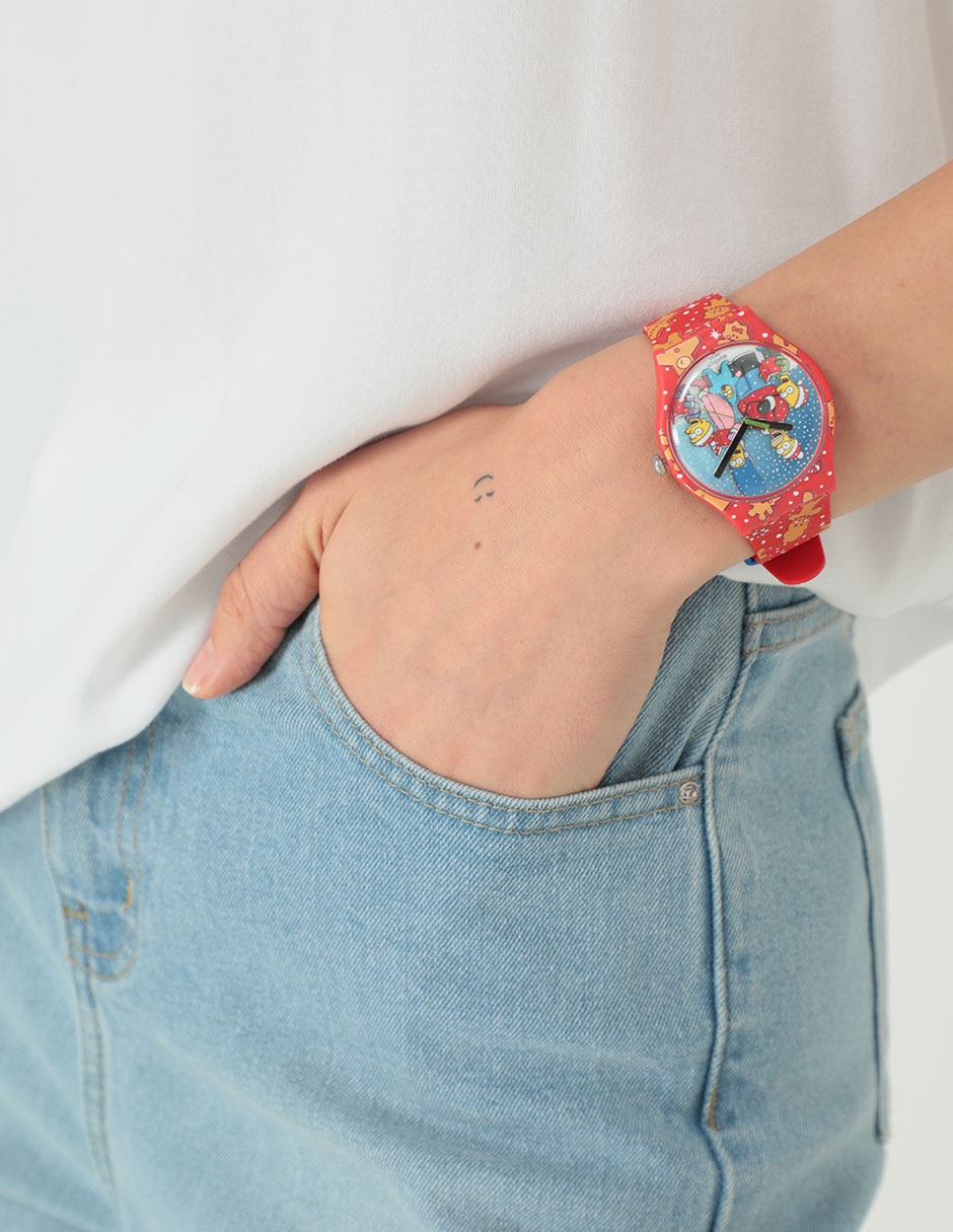 Reloj The Simpsons Xmas para unisex SUOZ361 2