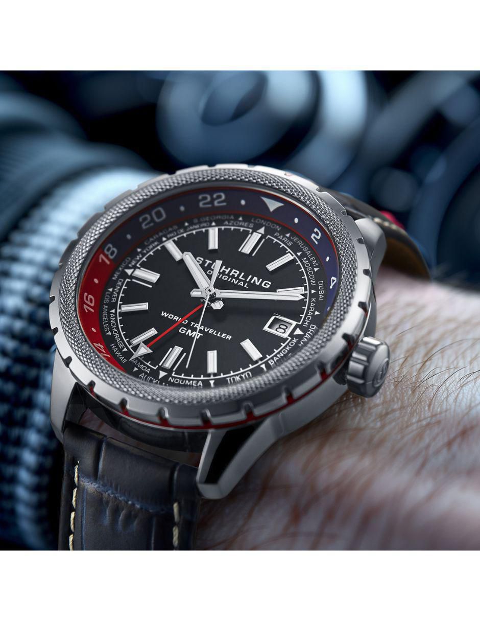 Reloj Stuhrling Aviator para hombre 1014.02