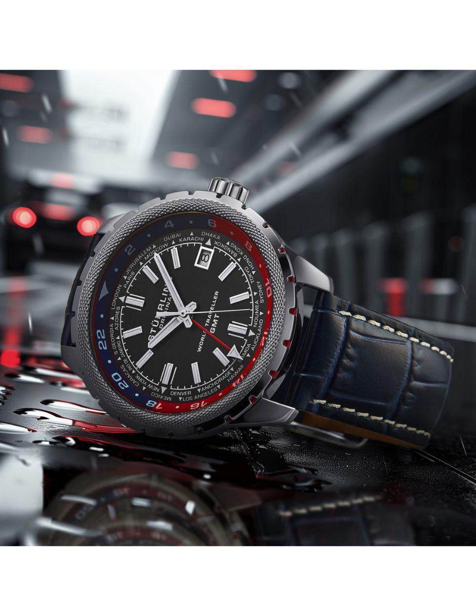 Reloj Stuhrling Aviator para hombre 1014.02