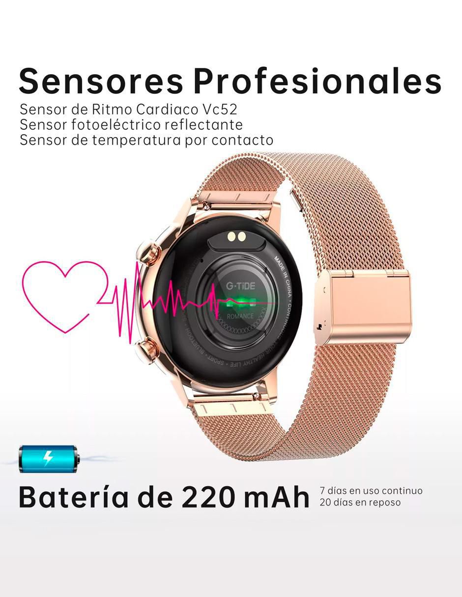 Smartwatch G-Tide Romance para mujer