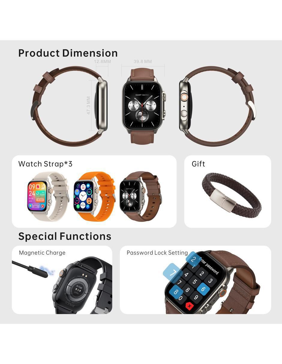 Smartwatch S5 Pro con GPS