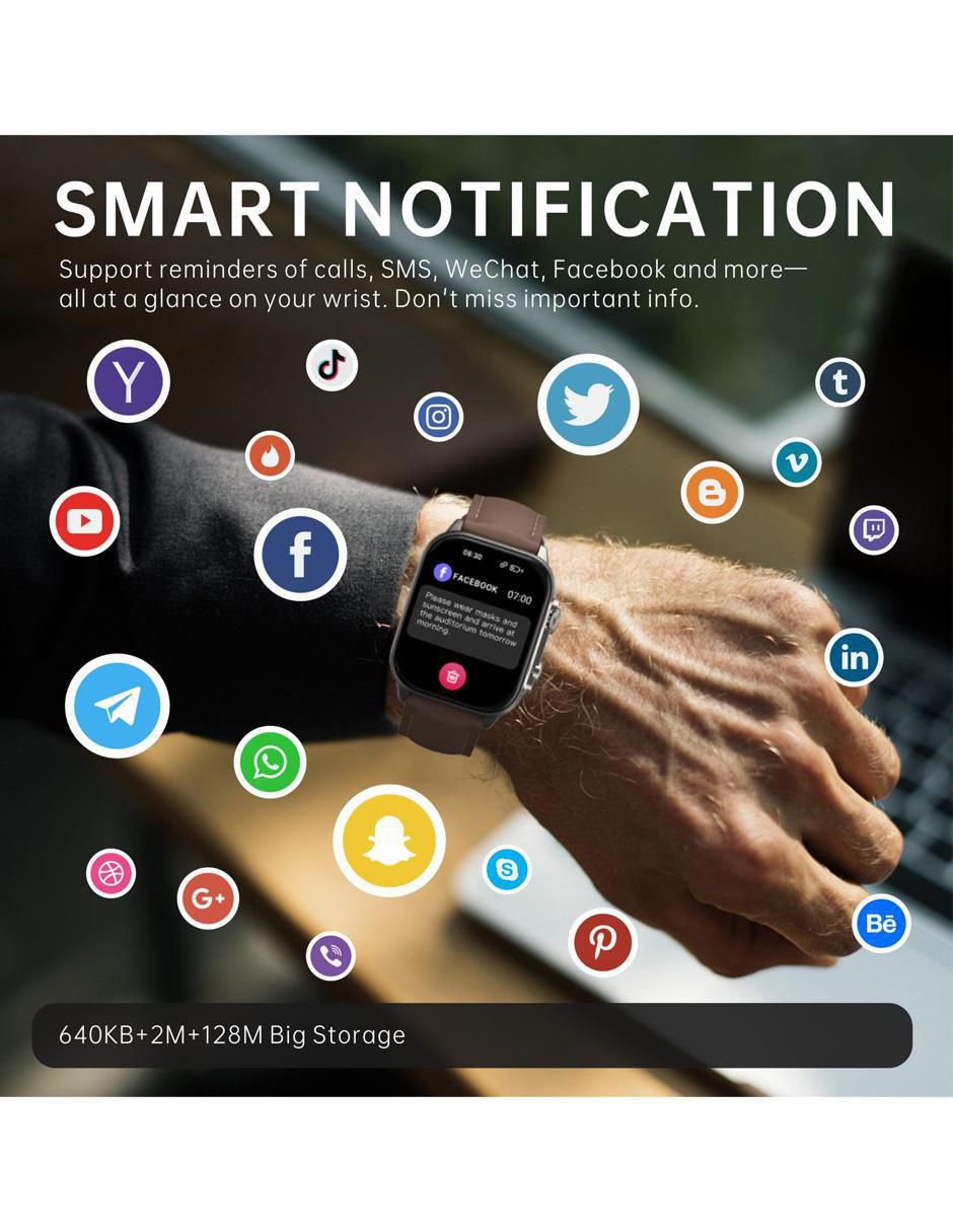 Smartwatch S5 Pro con GPS 9