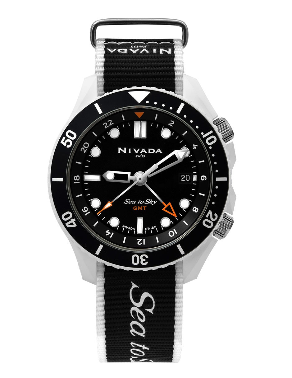 Reloj Sea To Sky Gmt para mujer NP25551MACNI