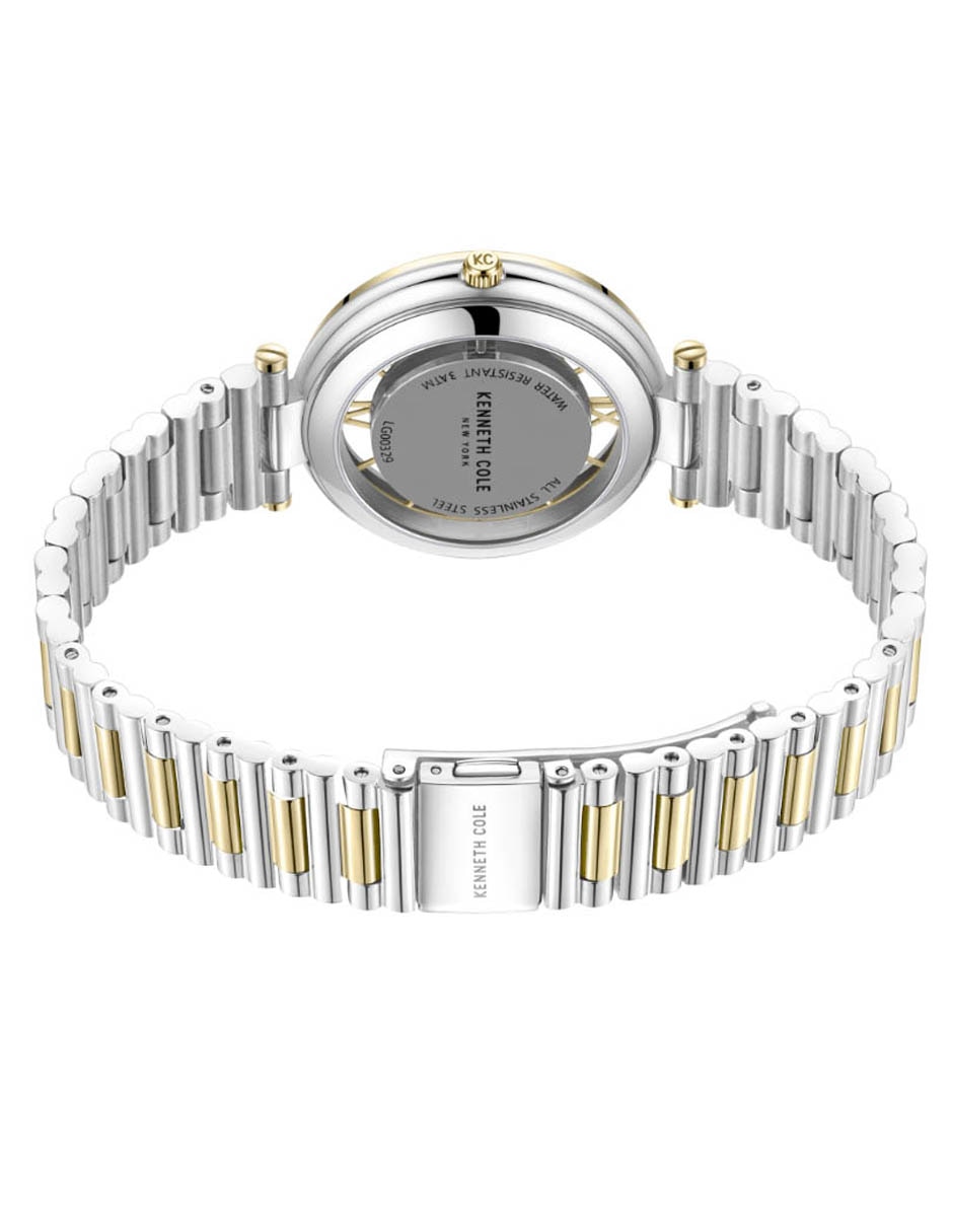 Reloj Kenneth Cole Silver Collection para mujer KCWLG0032901