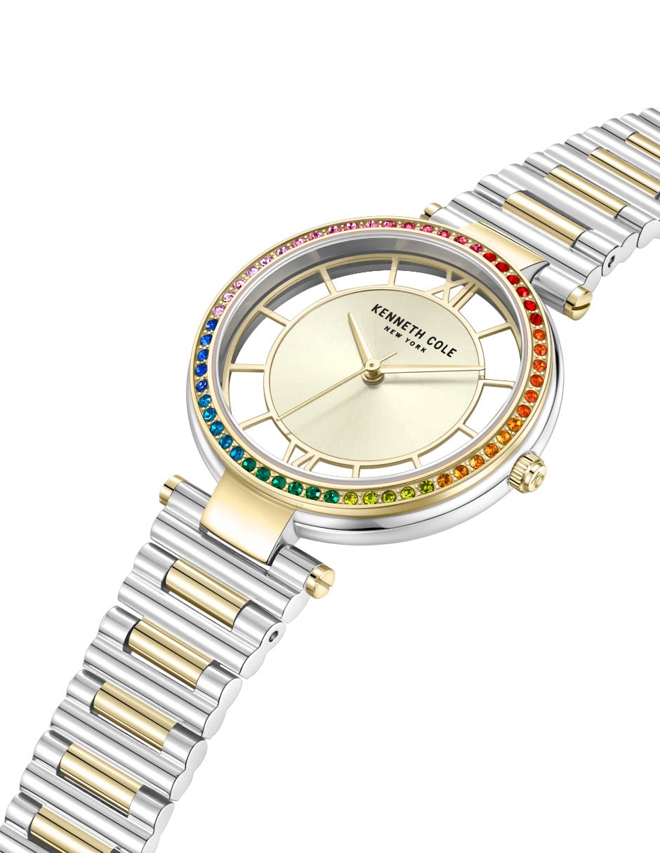 Reloj Kenneth Cole Silver Collection para mujer KCWLG0032901