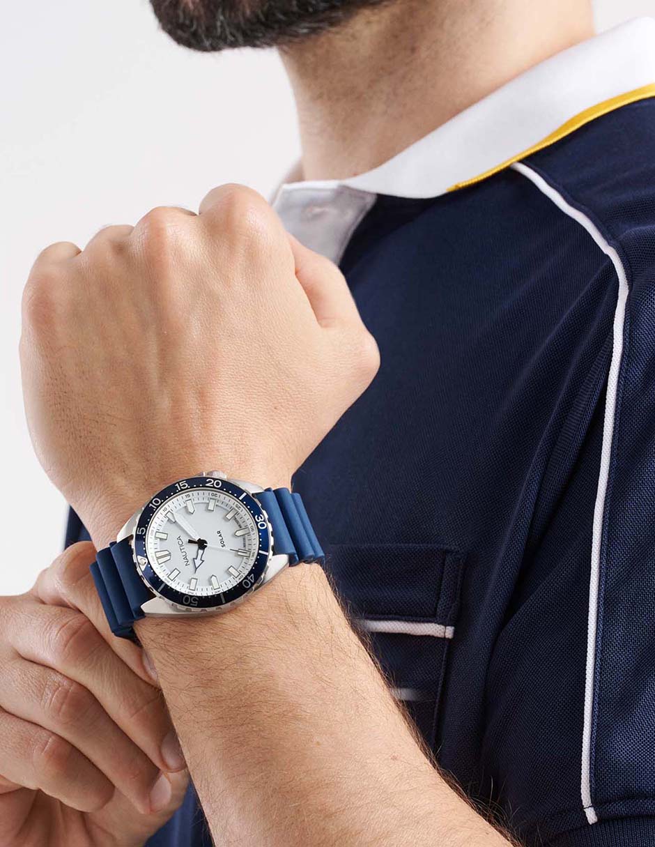 Reloj Vintage para hombre NAPNVF409 5