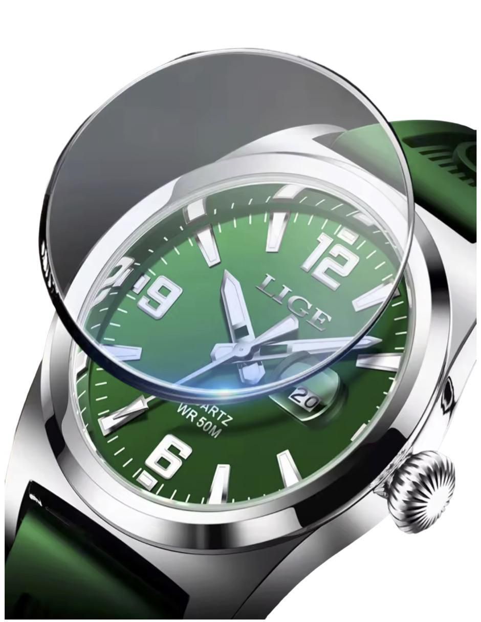 Reloj para hombre VERDE 6