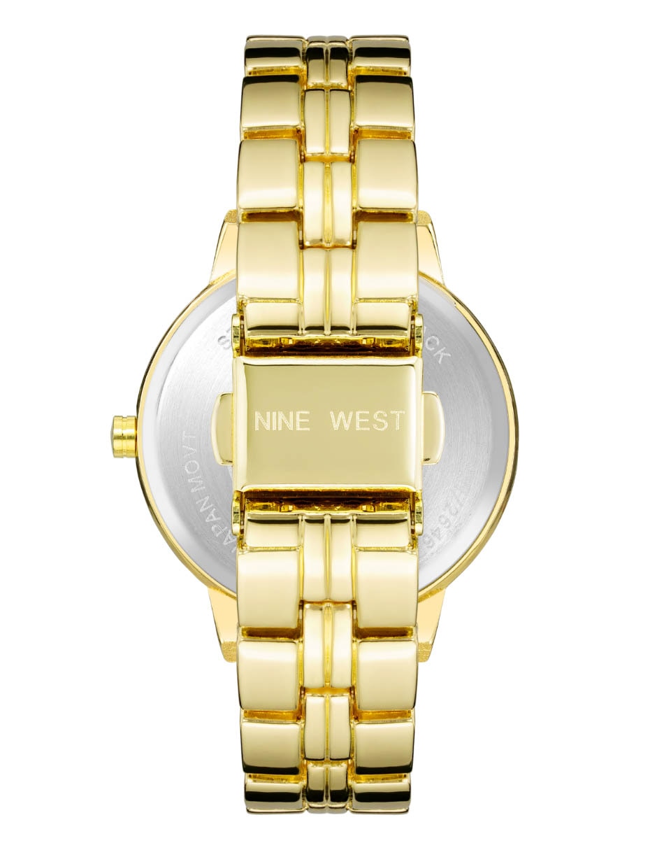Reloj Nine West Gold Collection para mujer NW2646CHGZ