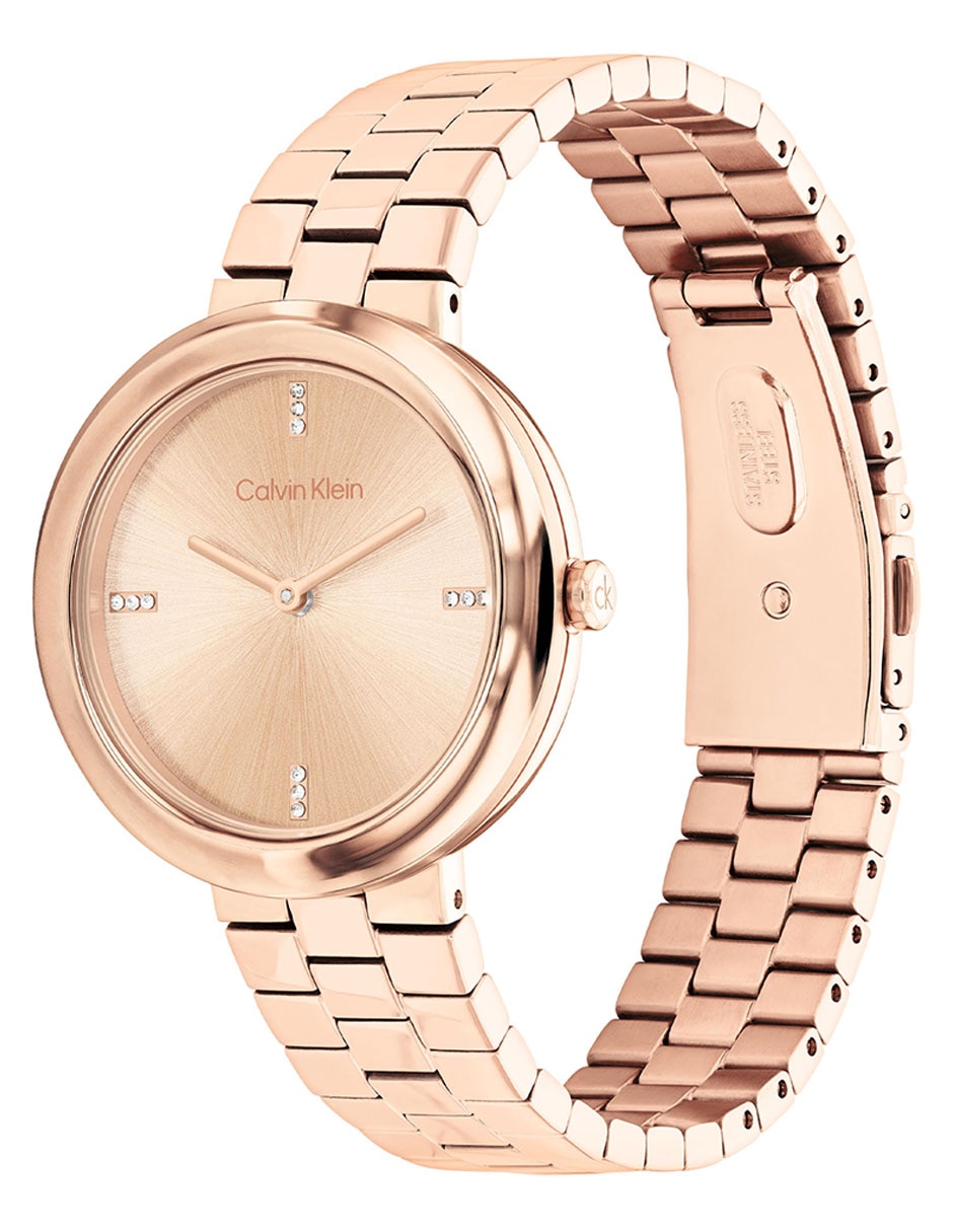 Reloj Calvin Klein Twisted Bezel para mujer 25100095
