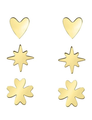 Broqueles con acabado brillante