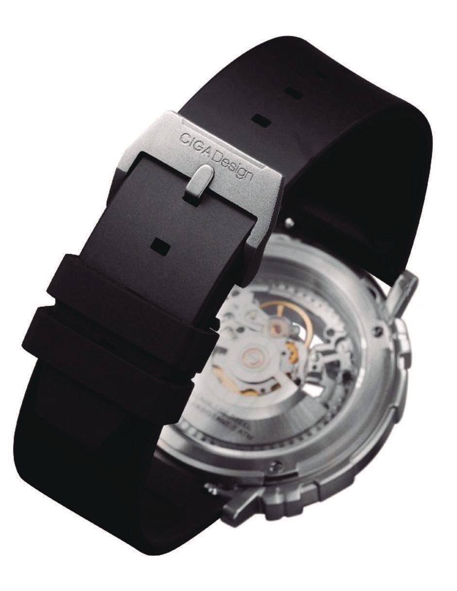Reloj Titanium Alloy Shadow para hombre M051-TT01-W6B 7