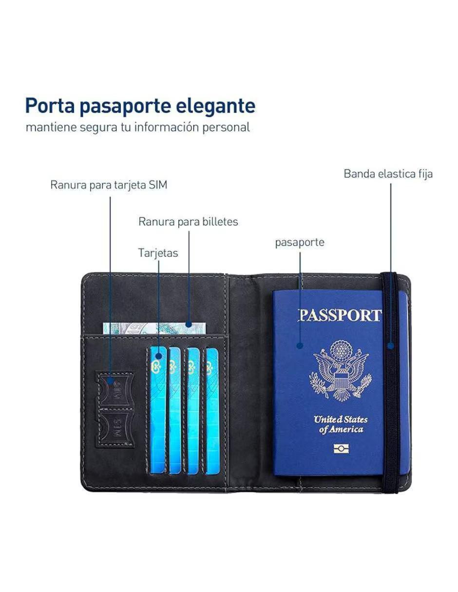 Set de porta pasaporte Bluelander