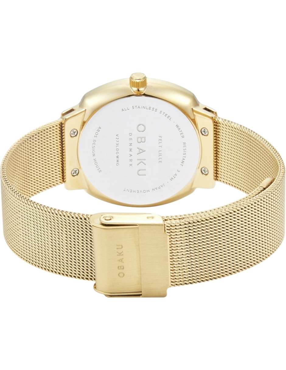 Reloj Felt Lille Gold para mujer V273LDGWMG