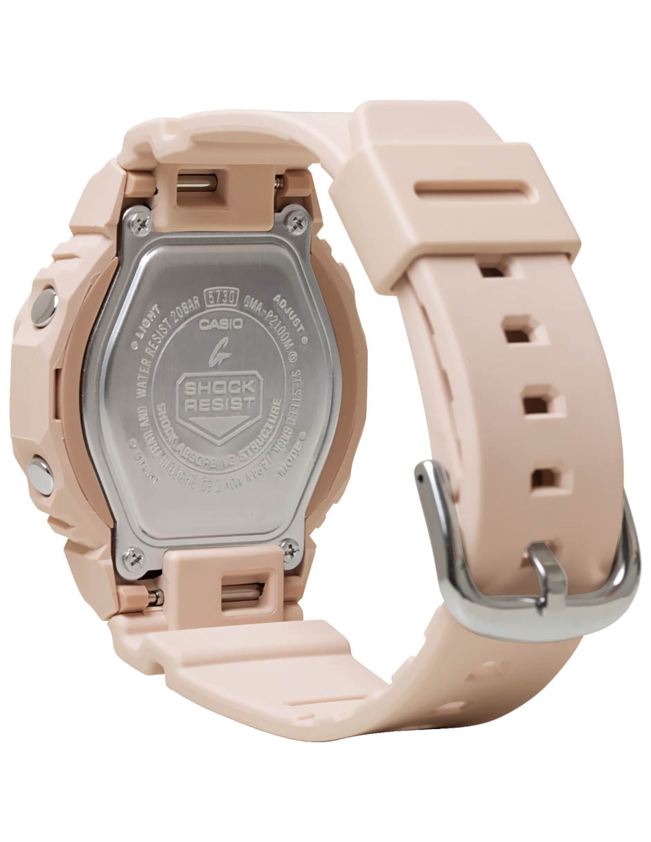 Reloj Gmap2100 Metallic Index para mujer GMA-P2100M-4ACR 3