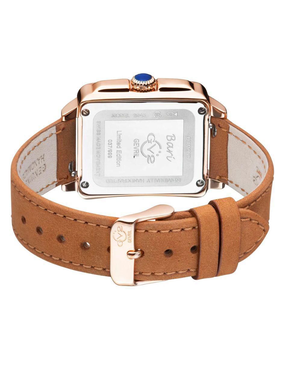 Reloj Suizo para mujer Bari Tortoise