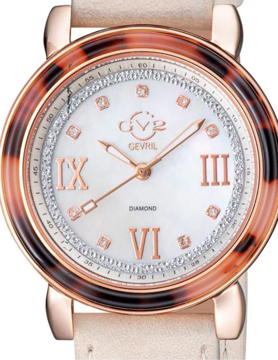 Reloj Suizo para mujer Marsala Tortoise