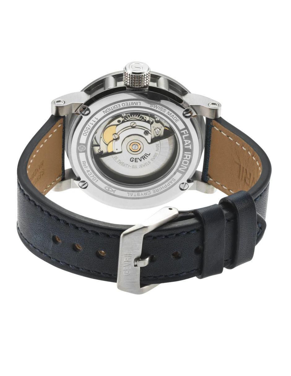 Reloj Suizo para hombre Flat Iron