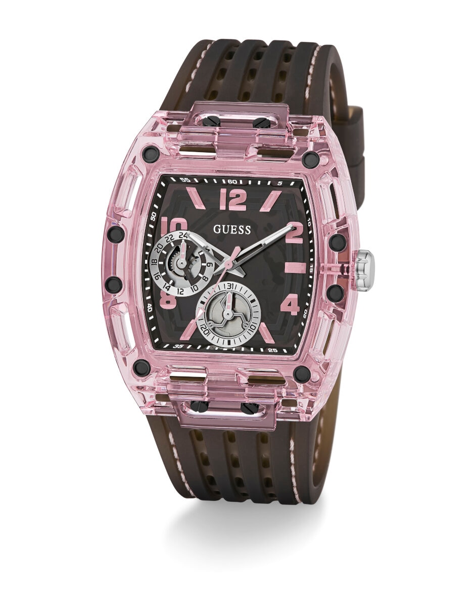 Reloj Guess Sporting Pink para hombre GW0032G3