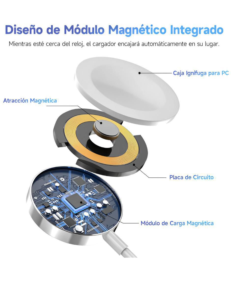 Cargador para smartwatch Xtllar5066 USB tipo C de 20 W 4