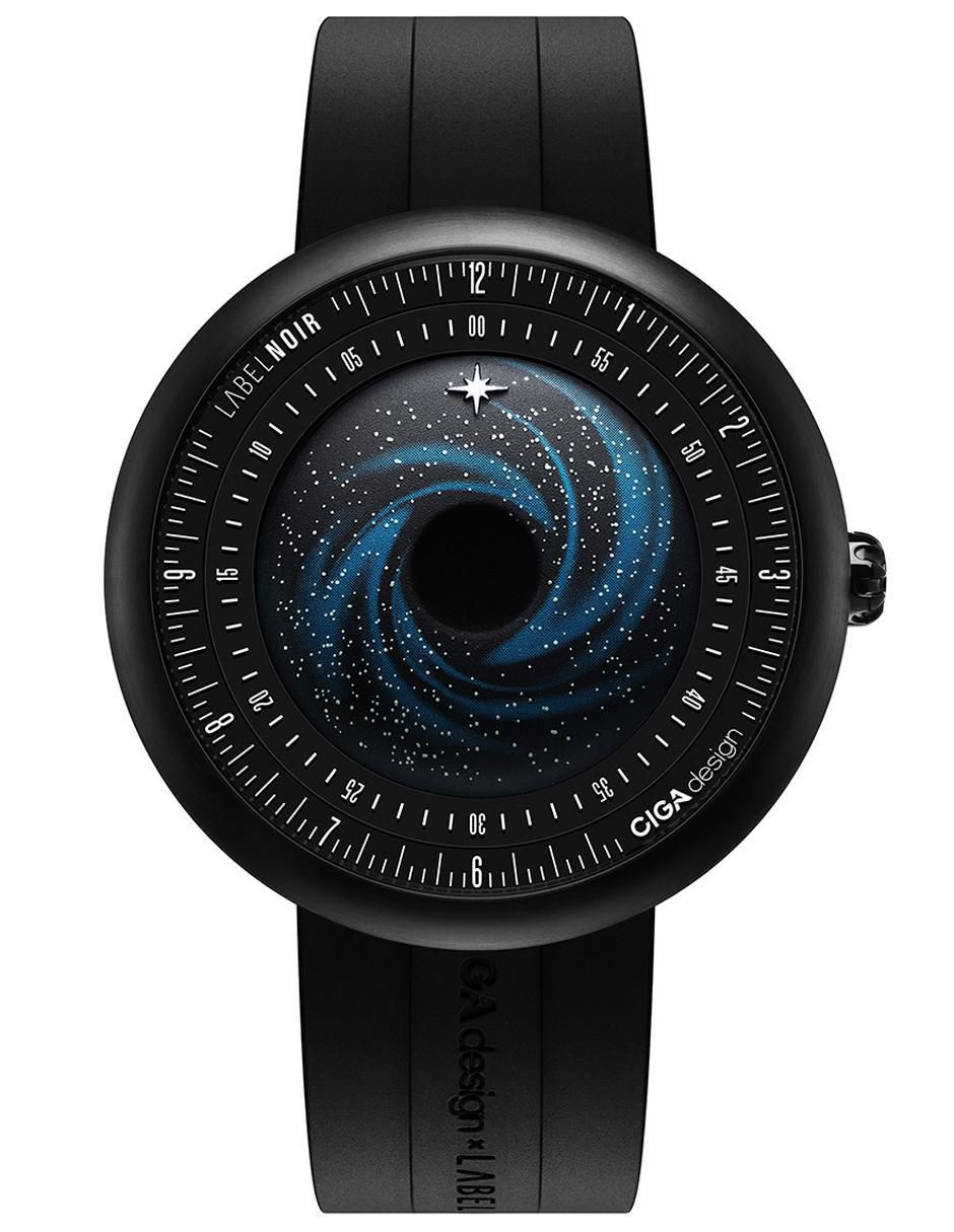 Reloj Blue Planet Ii Black Star Edition para hombre U035-BB01-W6B