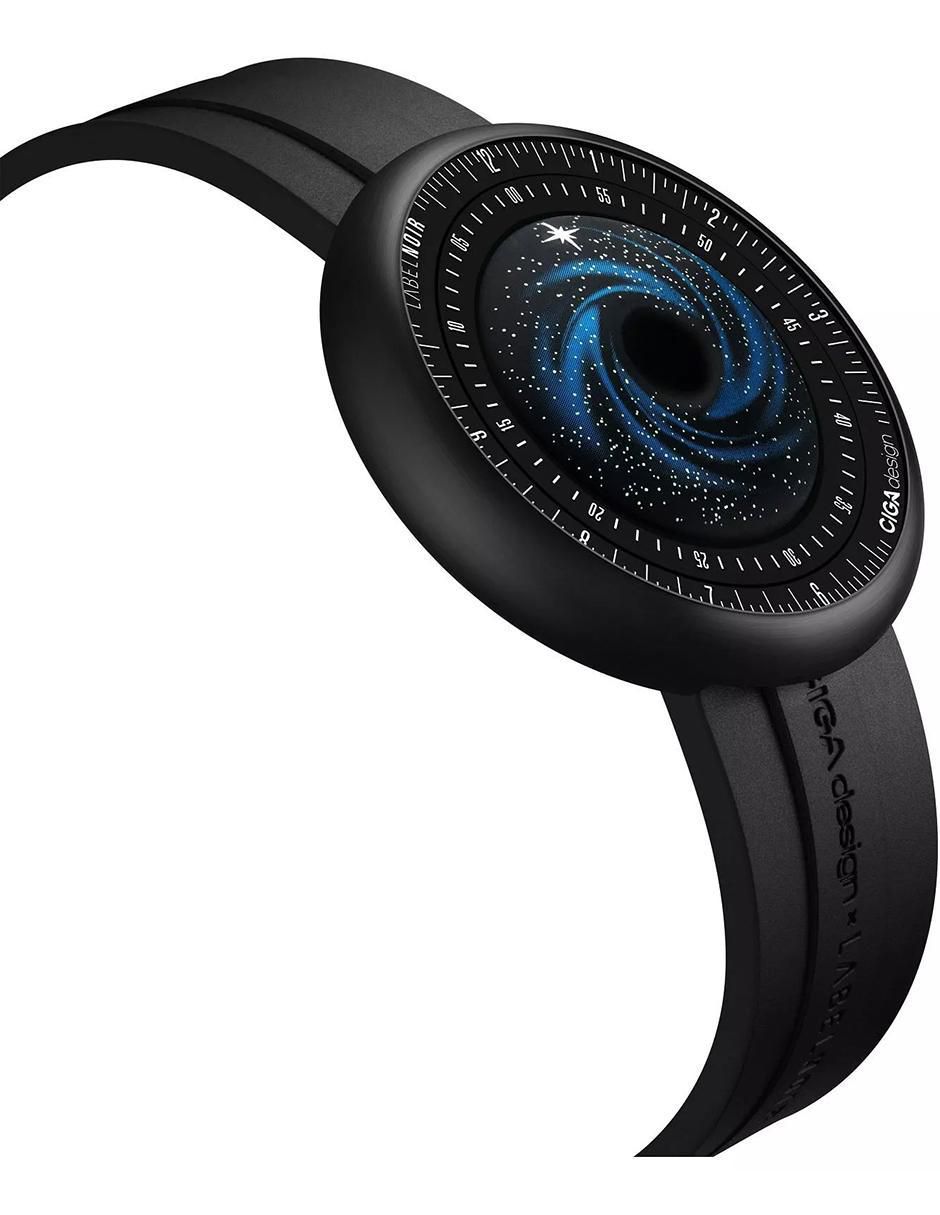 Reloj Blue Planet Ii Black Star Edition para hombre U035-BB01-W6B 5