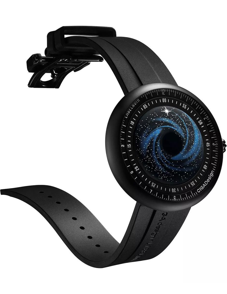 Reloj Blue Planet Ii Black Star Edition para hombre U035-BB01-W6B