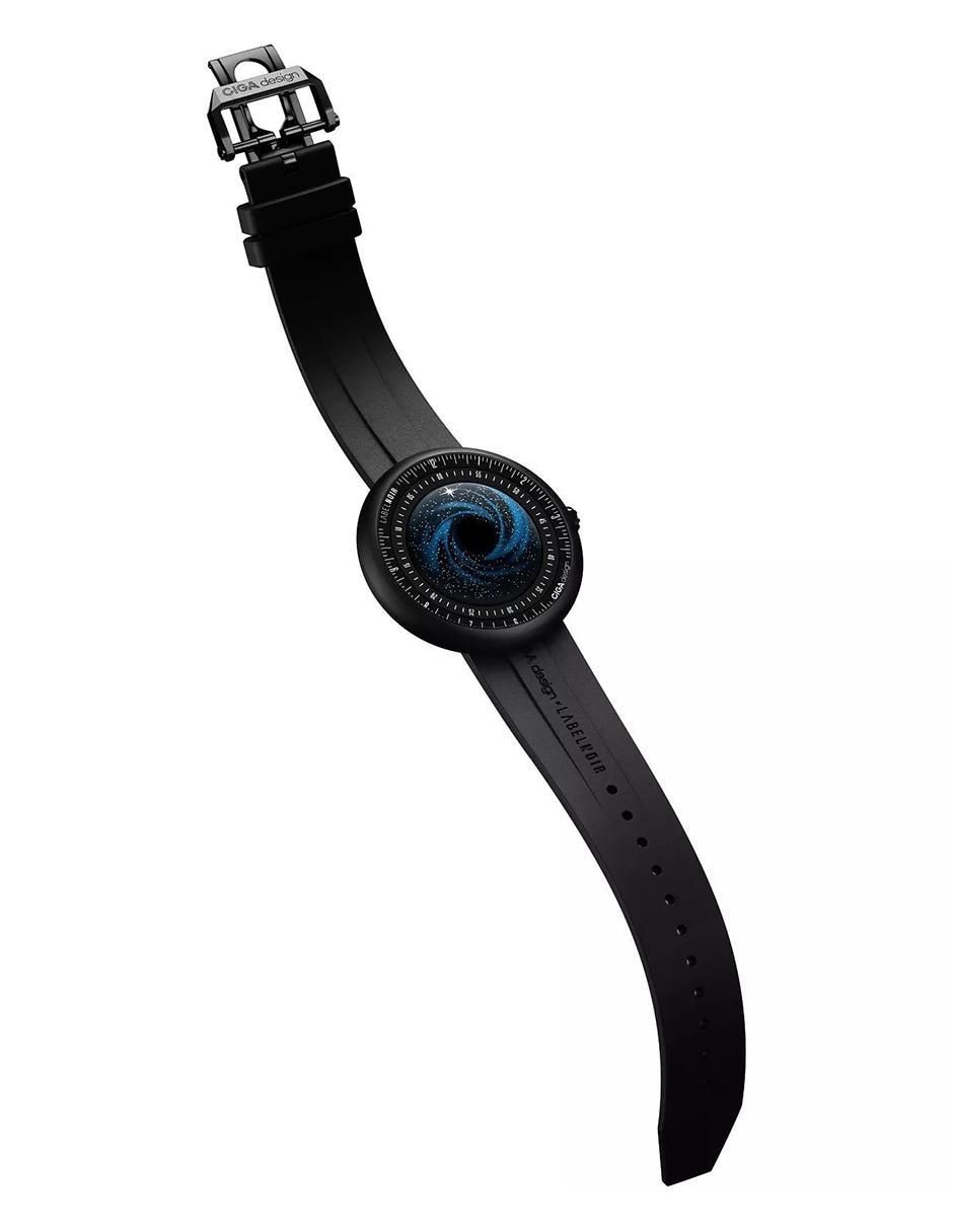 Reloj Blue Planet Ii Black Star Edition para hombre U035-BB01-W6B 8