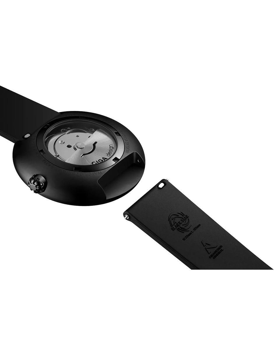 Reloj Blue Planet Ii Black Star Edition para hombre U035-BB01-W6B 7