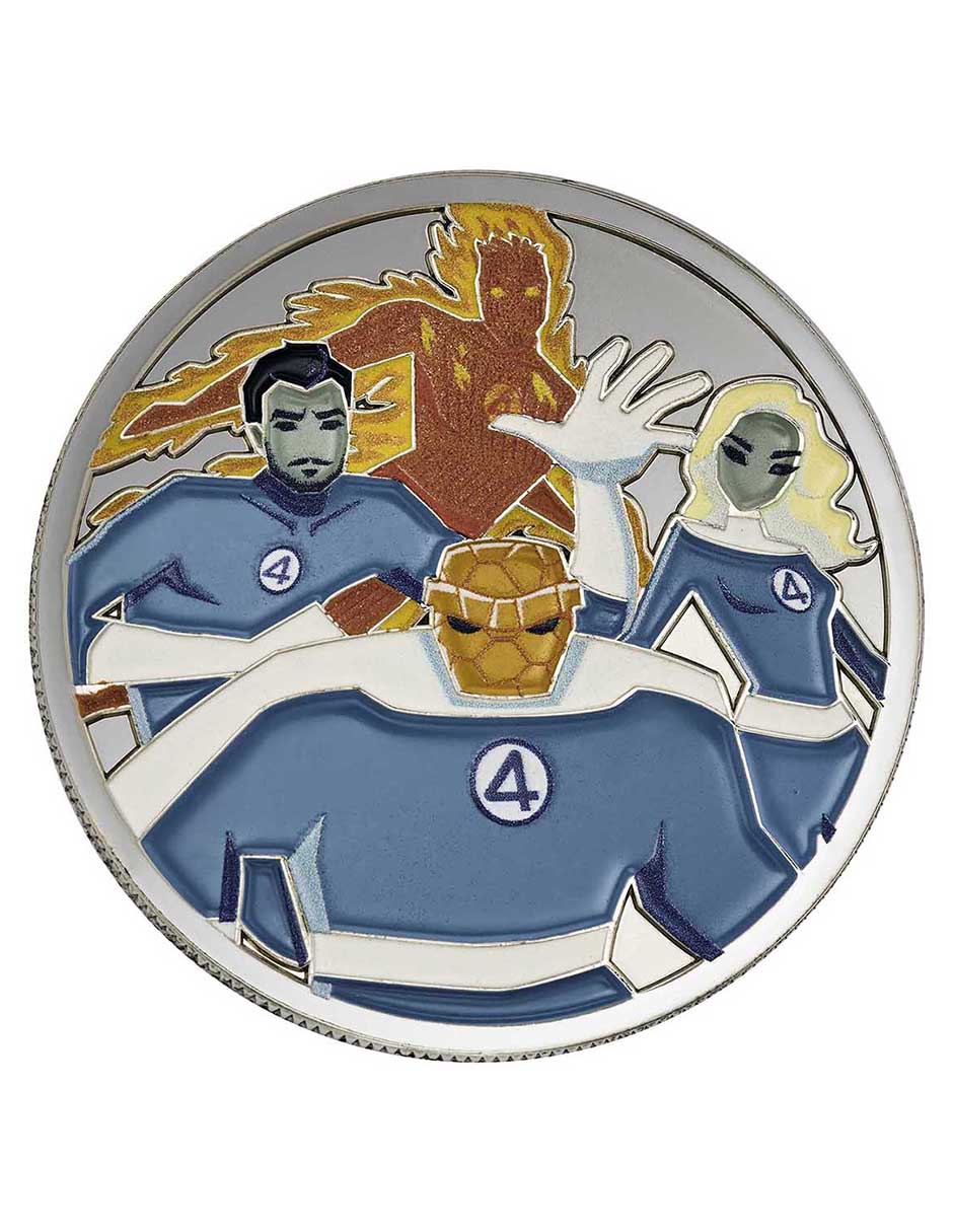 Kit de reloj Marvel 4 Fantasticos para hombre 62028