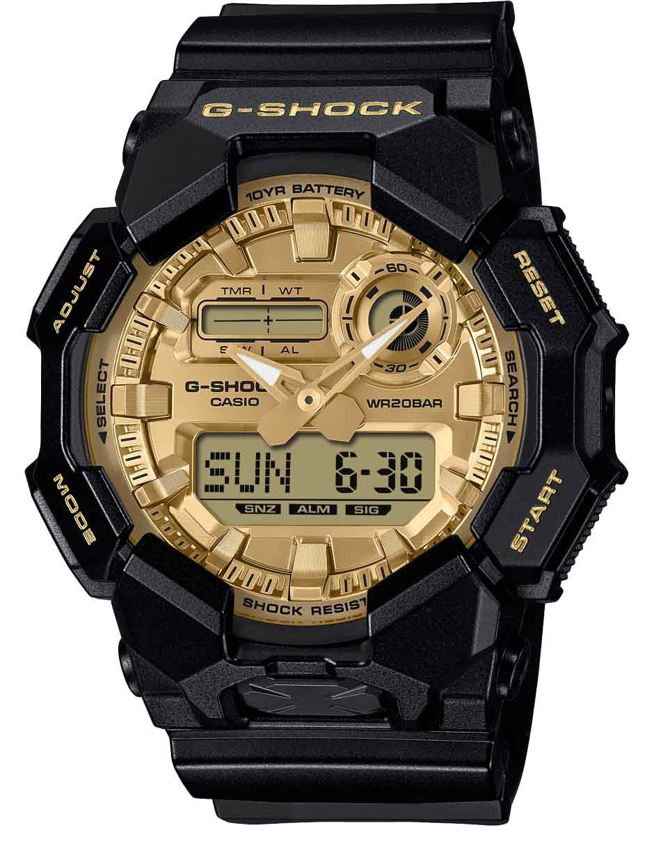 Reloj casio black&gold series para hombre ga-010ggb-1a9cr 1