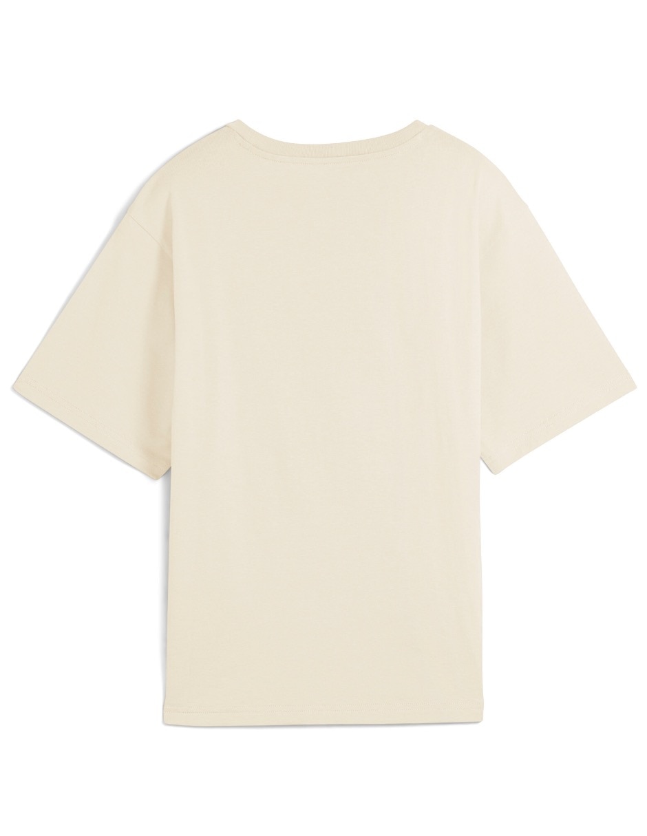 Playera manga corta Puma cuello redondo para mujer