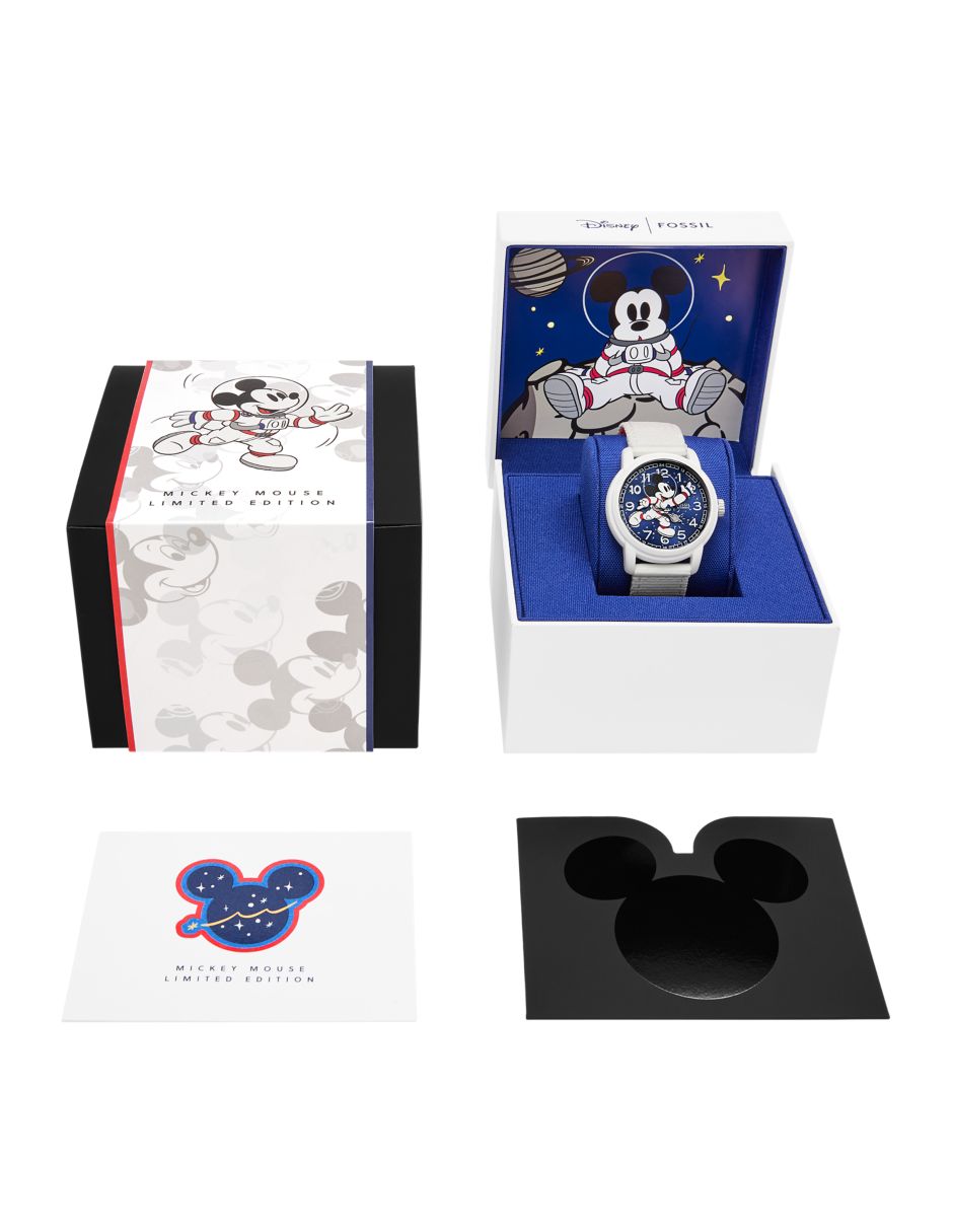 Reloj Disney X Edición Limitada Mickey Mouse Astronauta unisex Le1194 7
