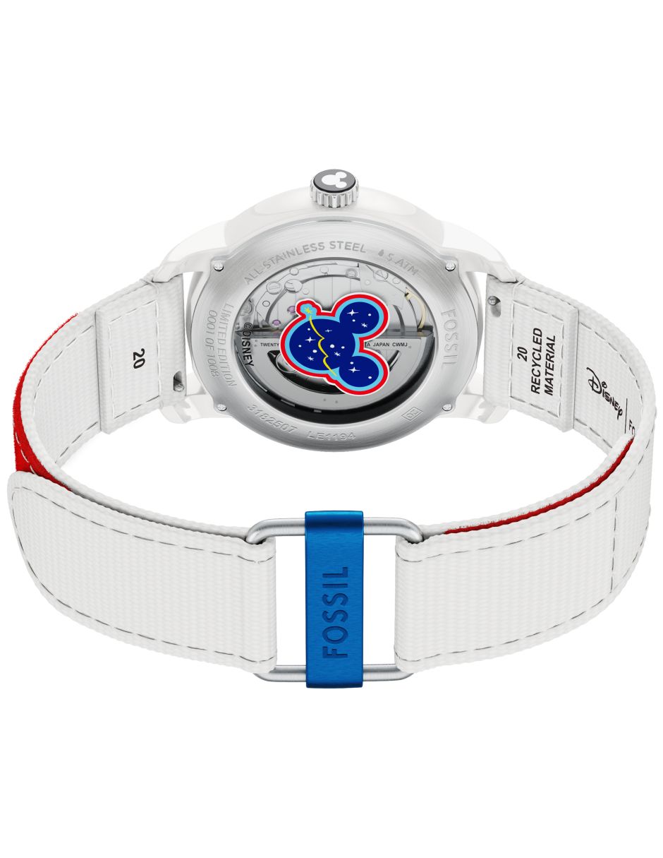 Reloj Disney X Edición Limitada Mickey Mouse Astronauta unisex Le1194 4