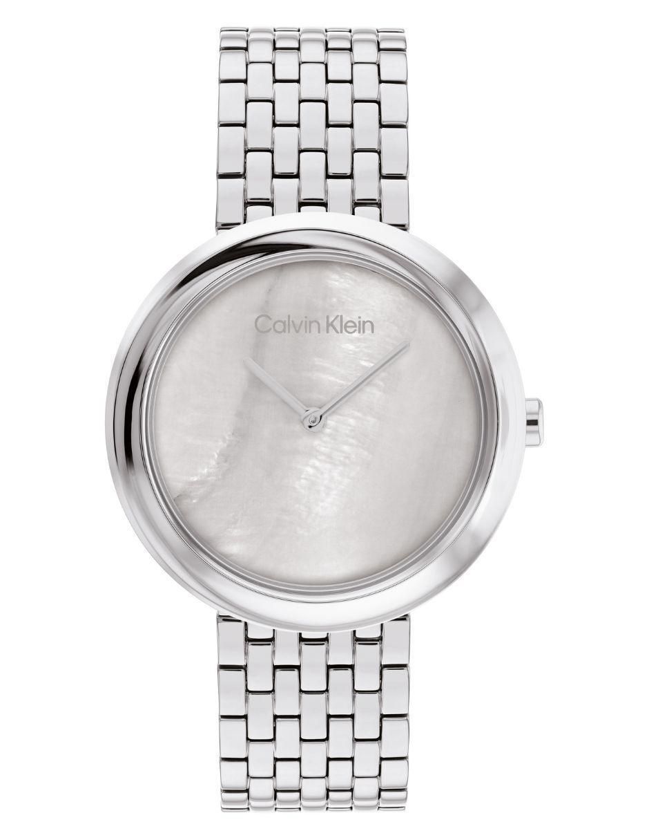 Reloj calvin klein twisted bezel para mujer 25200320