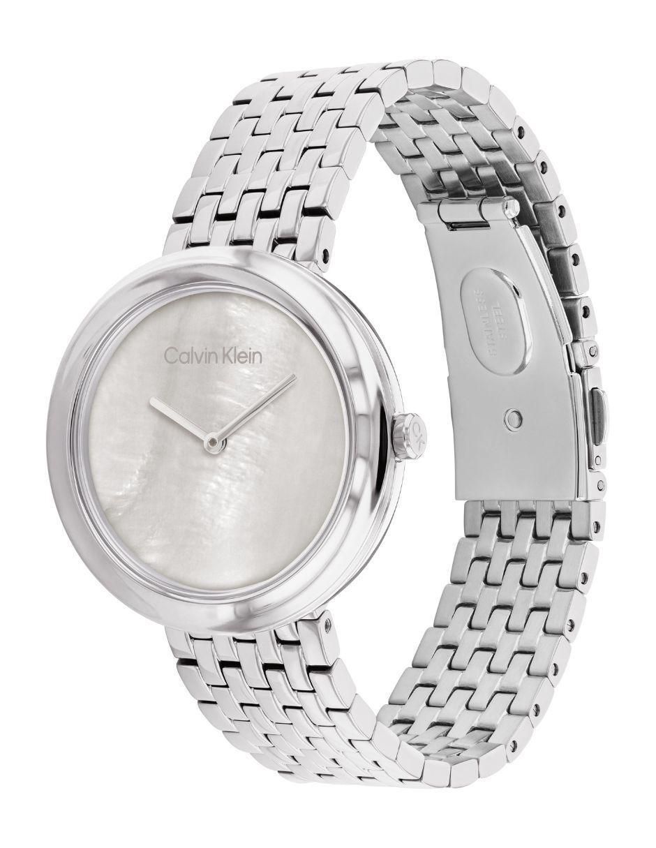 Reloj calvin klein twisted bezel para mujer 25200320