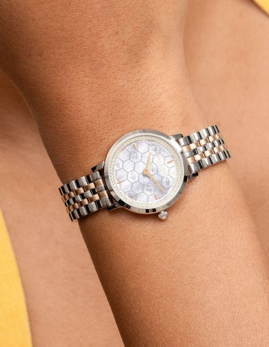 Reloj Ultra Slim Honeycomb para mujer 24000265