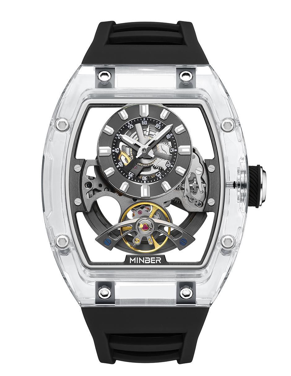 Reloj Crystal Skeleton para hombre M9027G-3.03