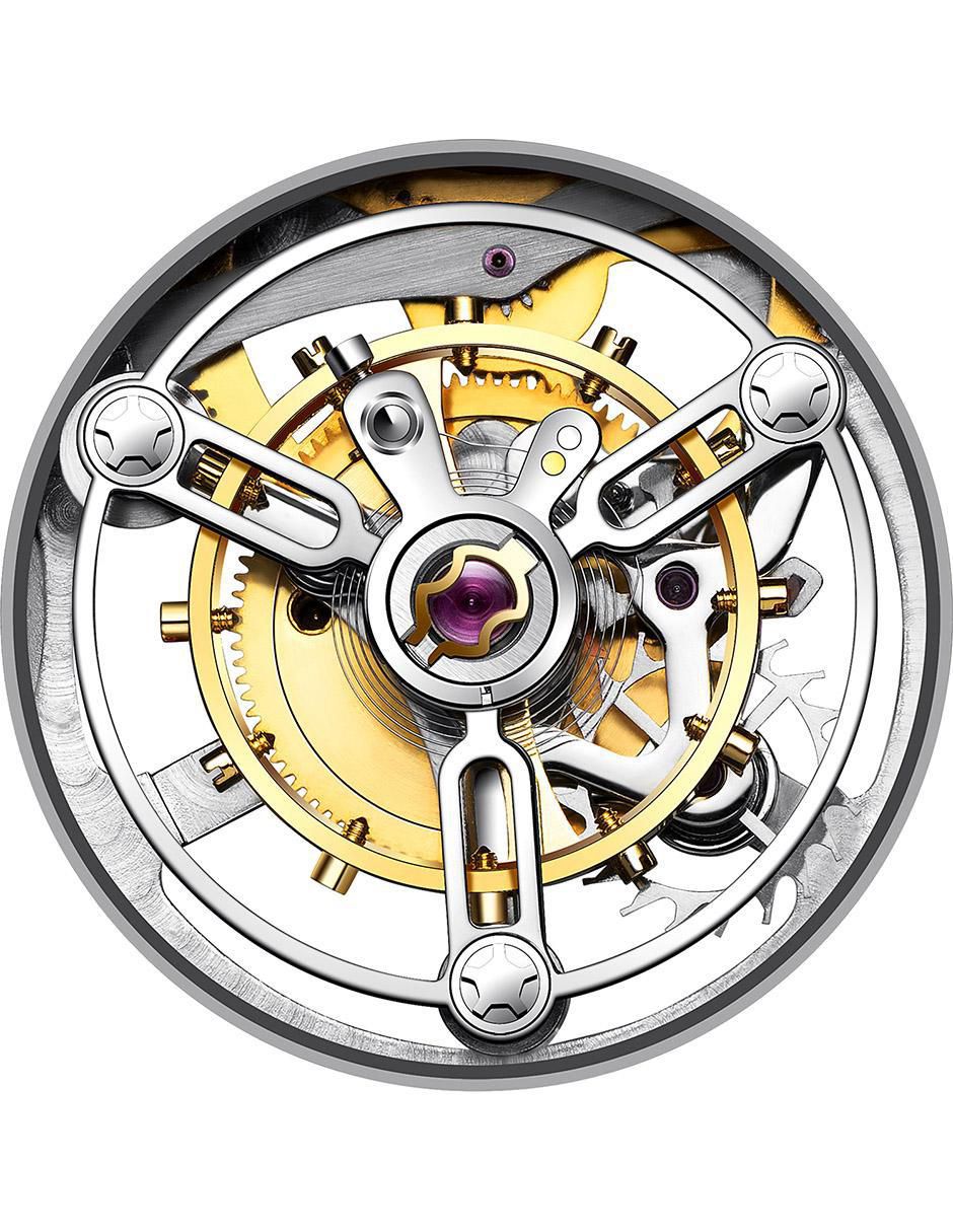 Reloj Tourbillon Everest Summit para hombre U053-TT02-6B